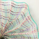 Shop For 10" Vertical Foil Plaid Mesh Ribbon: Lime/Pink/Blue/Lavender