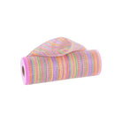 Shop For 10" Vertical Multicolor Stripe Mesh: Pink/Yellow/Purple