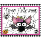 Shop For 10" Waterproof Happy Halloween Bat Sign