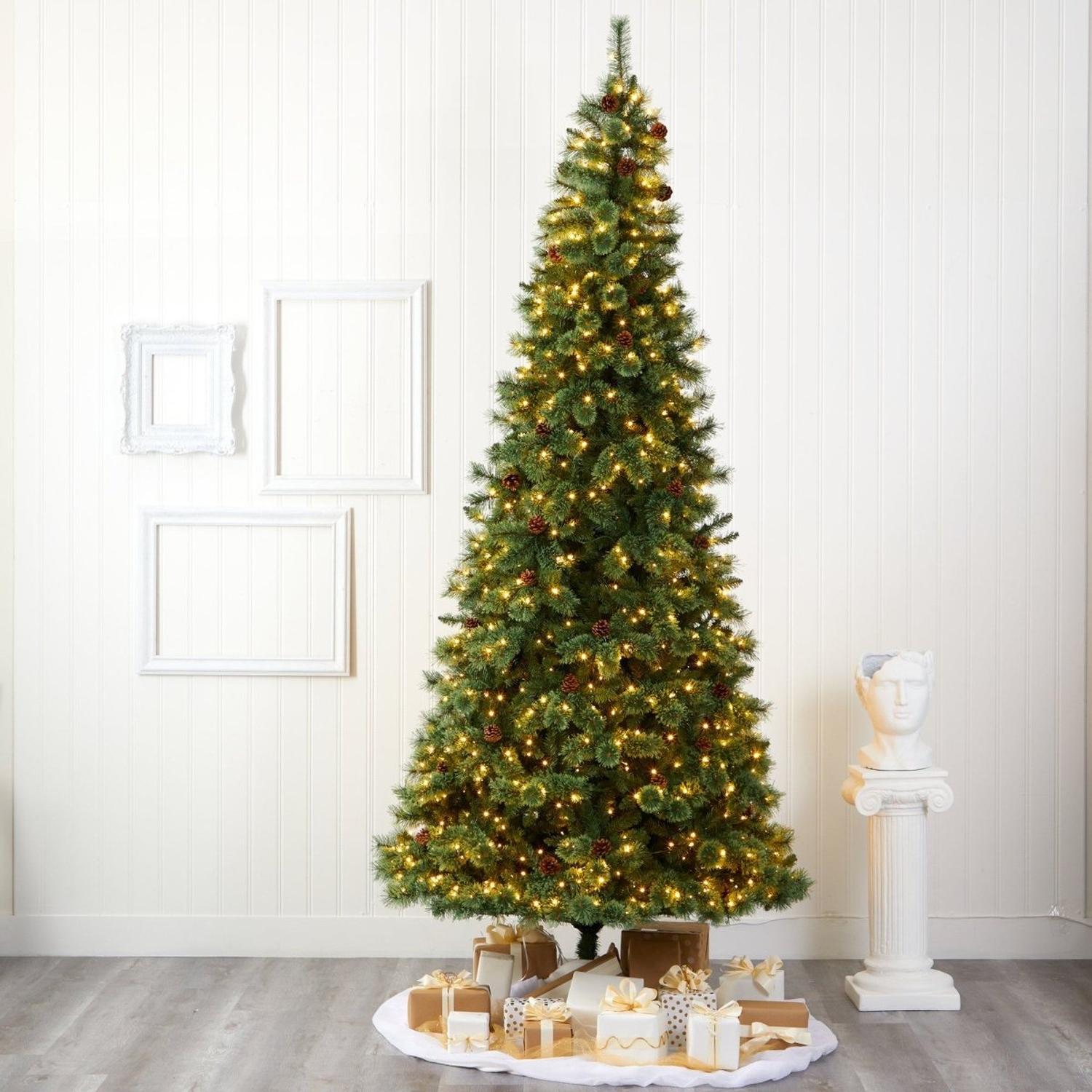 Shop For 10’ White Mountain Pine Artificial Christmas Tree