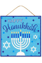 Shop For 10" Wood Sign: Happy Hanukkah