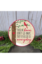 Shop For 10" Wooden Round Sign: They Fly Beside Us