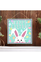 Shop For 10" Wooden Sign: Glitter Happy Easter