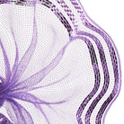 Shop For 10.25" Border Stripe Metallic Mesh Ribbon: Lavender