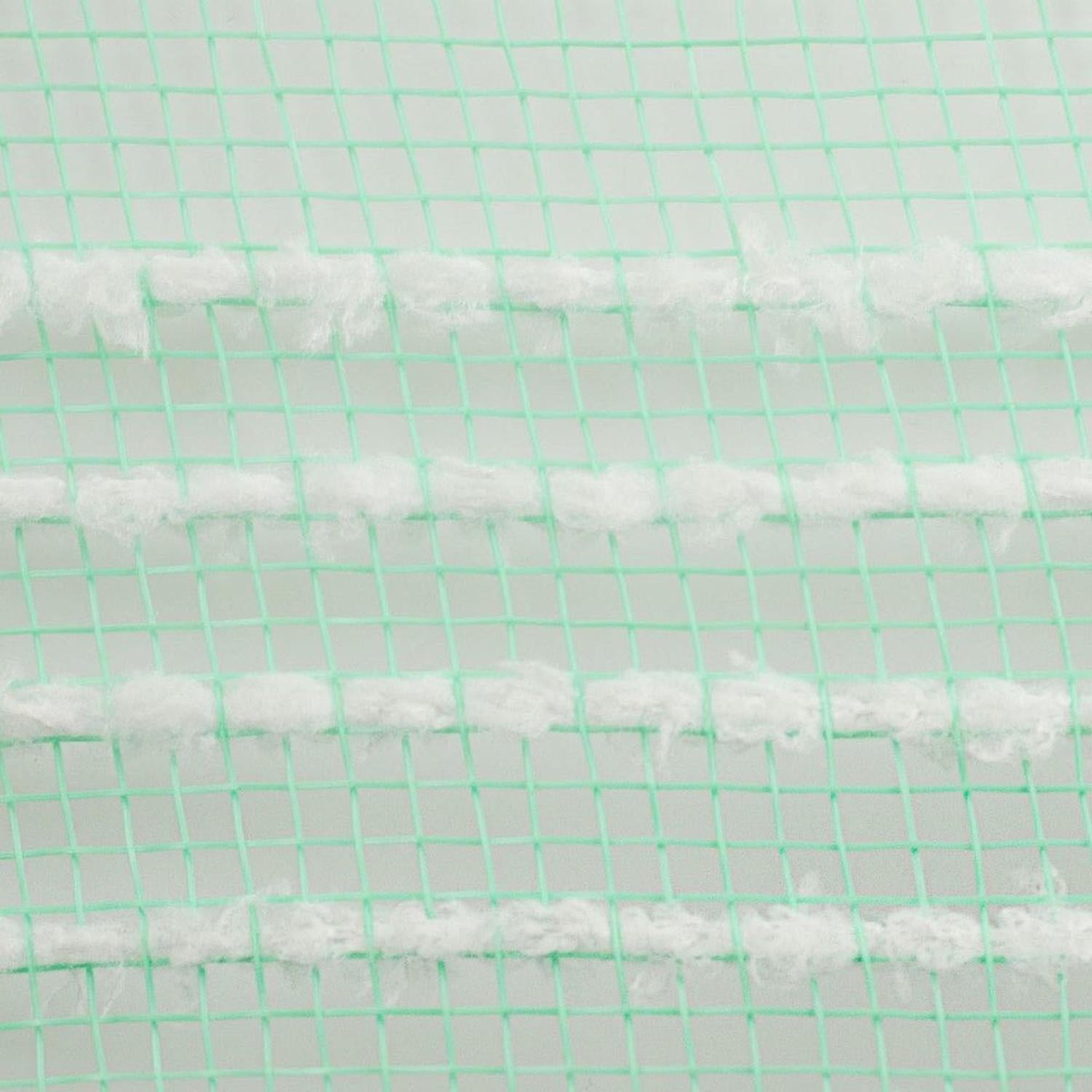 10.25" Drift Border Mesh Ribbon: Mint Green (10 Yards)