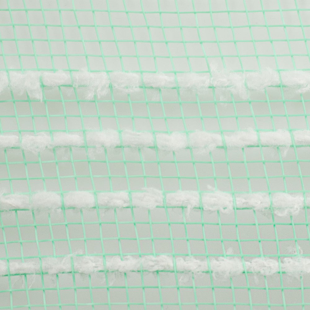 Shop For 10.25" Drift Border Mesh Ribbon: Mint Green (10 Yards) at Michelle's aDOORable Creations