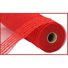 Shop For 10.25" Drift Border Mesh Ribbon: Red (10 Yards)