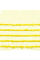 Shop For 10.25" Drift Border Mesh Ribbon: Yellow (10 Yards) at Michelle's aDOORable Creations