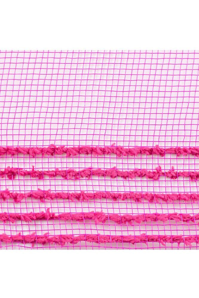 Shop For 10.25" Drift Wide Border Mesh: Hot Pink (10 Yards) RY811411
