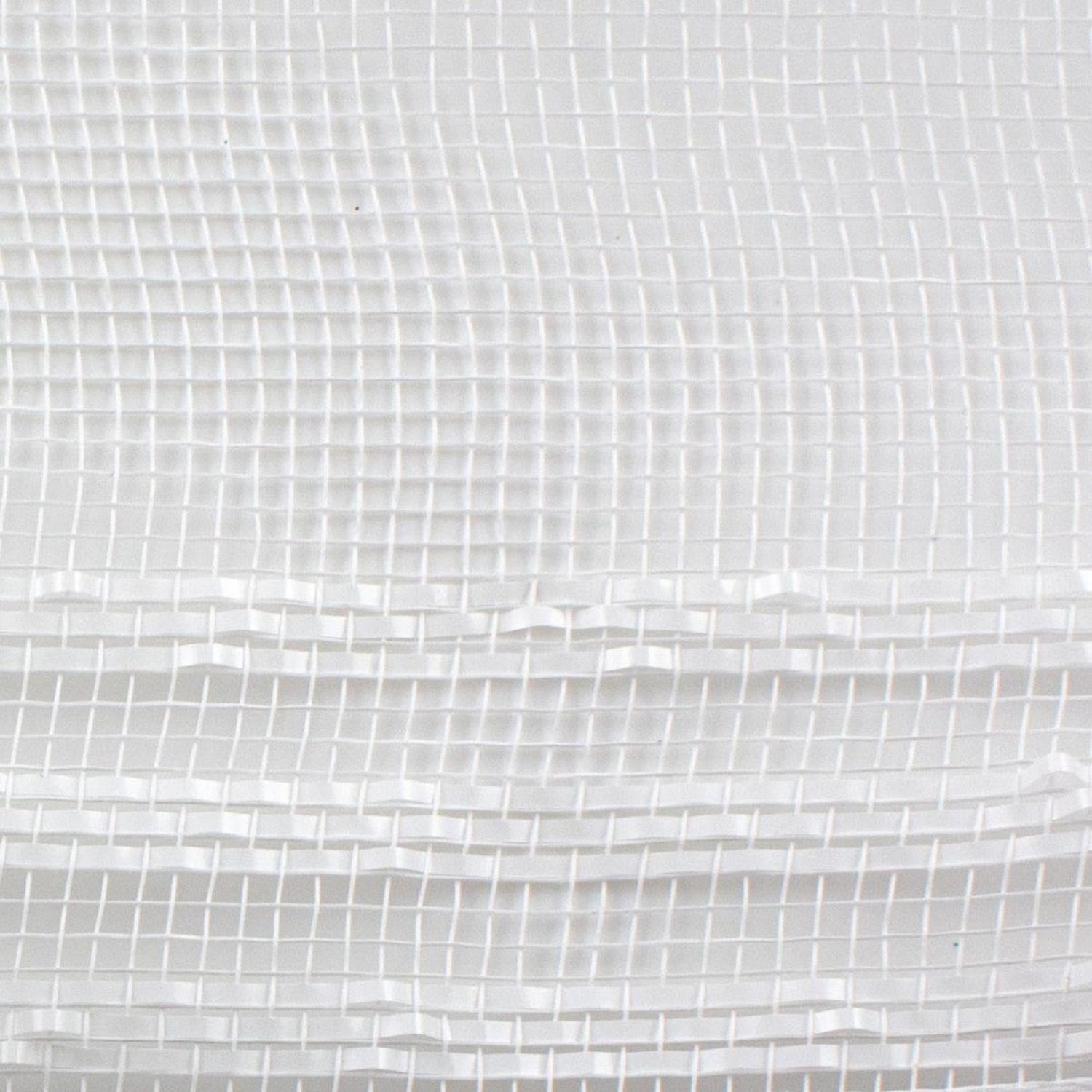 Shop For 10.5" Border Stripe Metallic Mesh Ribbon: White (10 Yards)