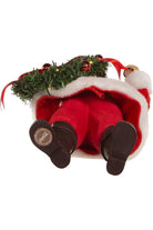 Shop For 10.5" Fabriché™ Coca - Cola® Battery Operated Santa With Lighted Wreath