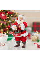 Shop For 10.5" Fabriché™ Coca - Cola® Santa Opening A Coke