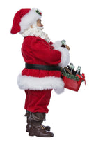 Shop For 10.5" Fabriché™ Coca - Cola® Santa Opening A Coke