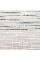 Shop For 10.5" Faux Jute Wide Stripe Mesh: White & Grey (10 Yards) RY8314J8