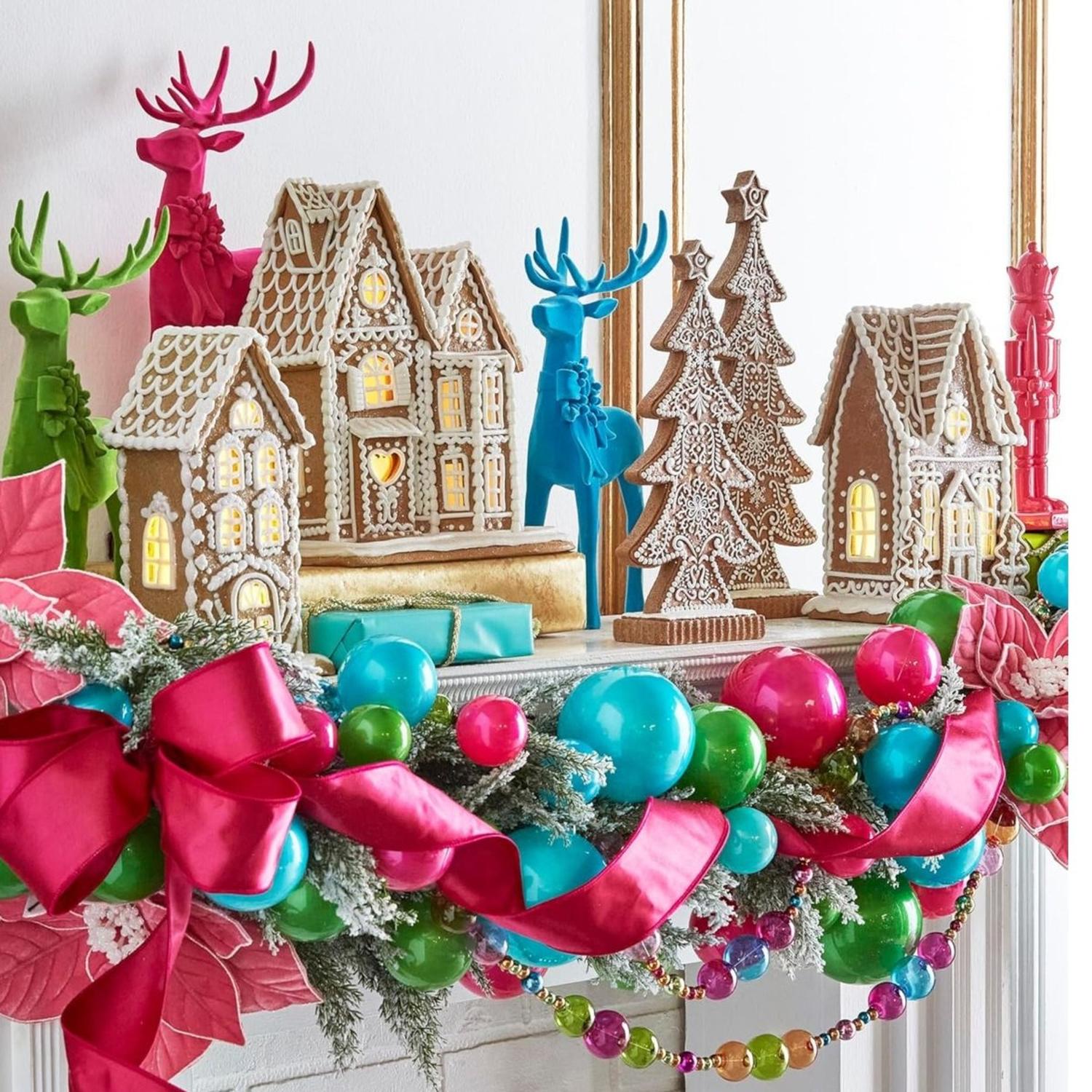 10.5" Lighted Gingerbread House