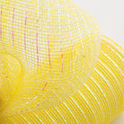 Shop For 10.5" Poly Mesh Roll Ribbon: Iridescent Pastel Yellow Foil