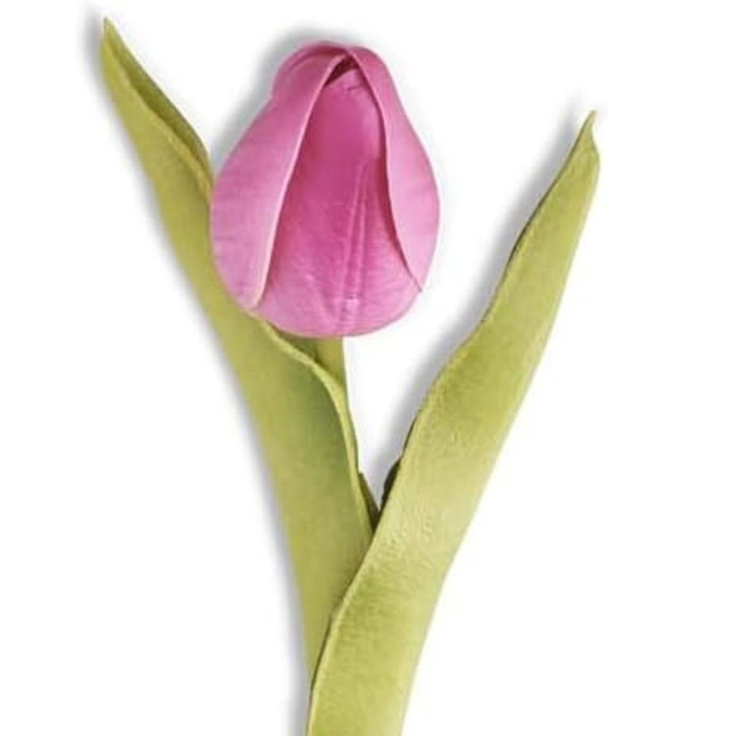 Shop For 10.5" Realistic Touch Tulip: Fuchsia