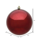 Shop For 10in Burgundy Shiny Christmas Ball Ornament