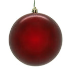 Shop For 10in Crimson Red Pearl Ball Ornament