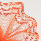 Shop For 10in Faux Jute Border Stripe Mesh: Orange (10 Yards)