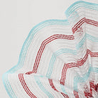 Shop For 10in Faux Jute Stripe Mesh: White, Red, Ice Blue (10 Yards)