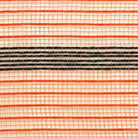 Shop For 10in Faux Jute Striped Mesh: Orange & Black (10 Yards)