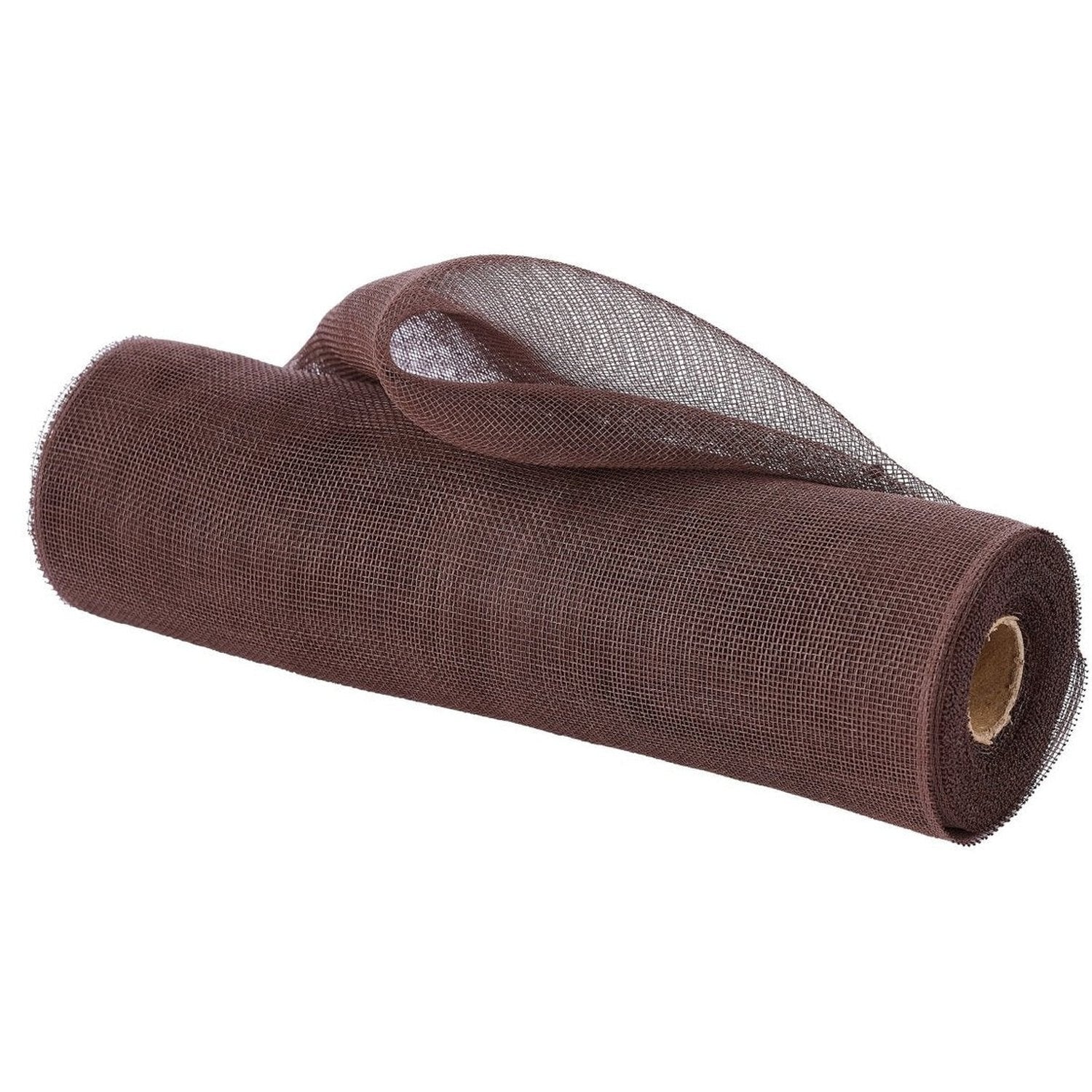 Shop For 10in Fine Weave Deco Mesh: Chocolate Brown (10 Yards)