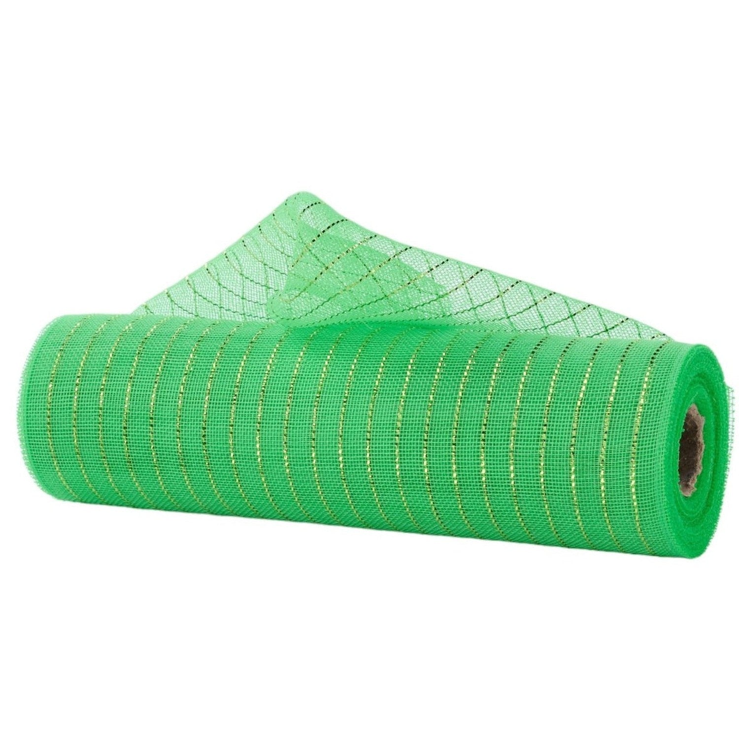 Shop For 10in Fine Weave Metallic Mesh: Lime Green (10 Yards)