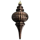 Shop For 10in Metallic Finial Ornament: Brown