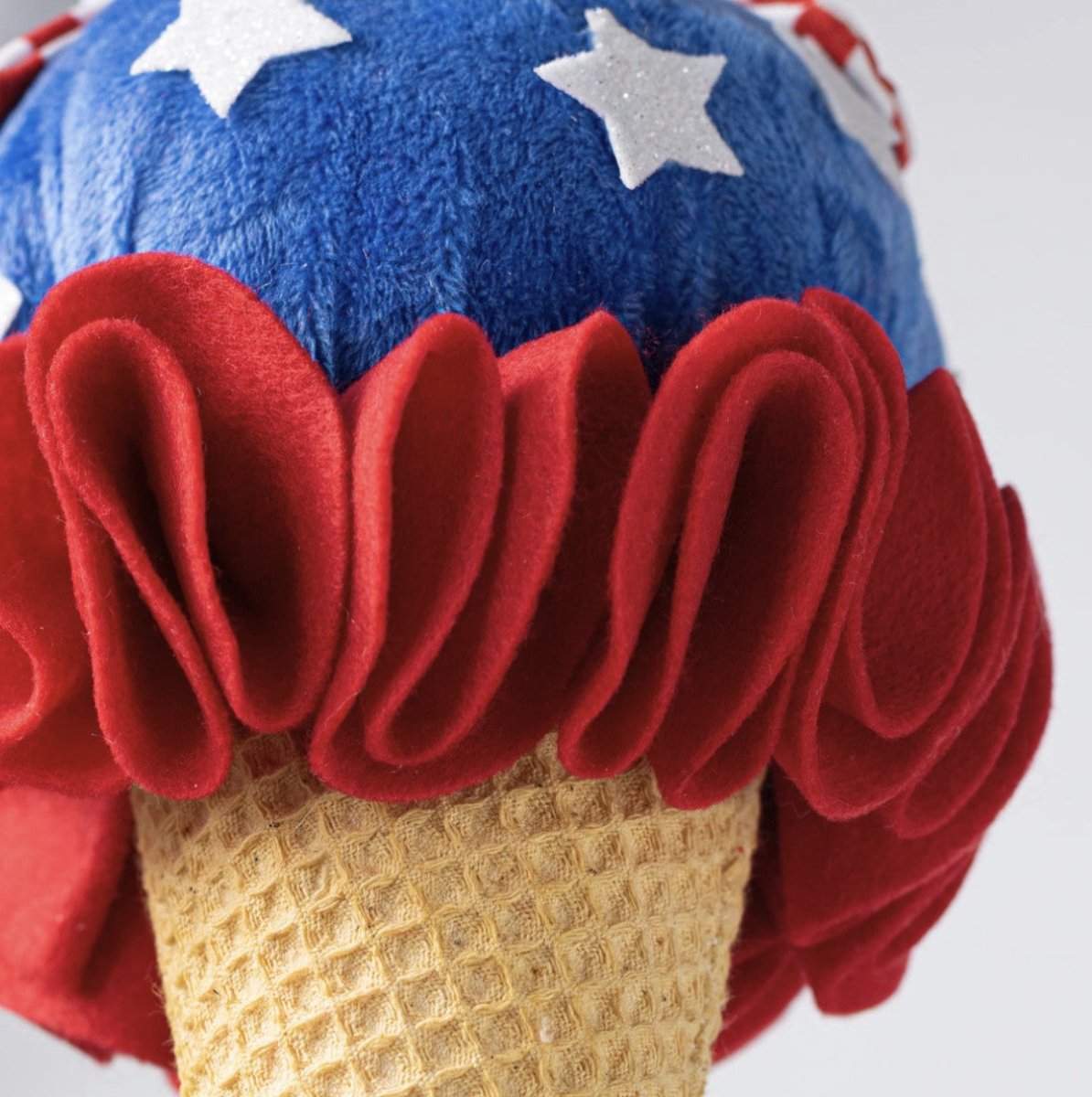 Shop For 10in Patriotic Ice Cream Cone Ornament