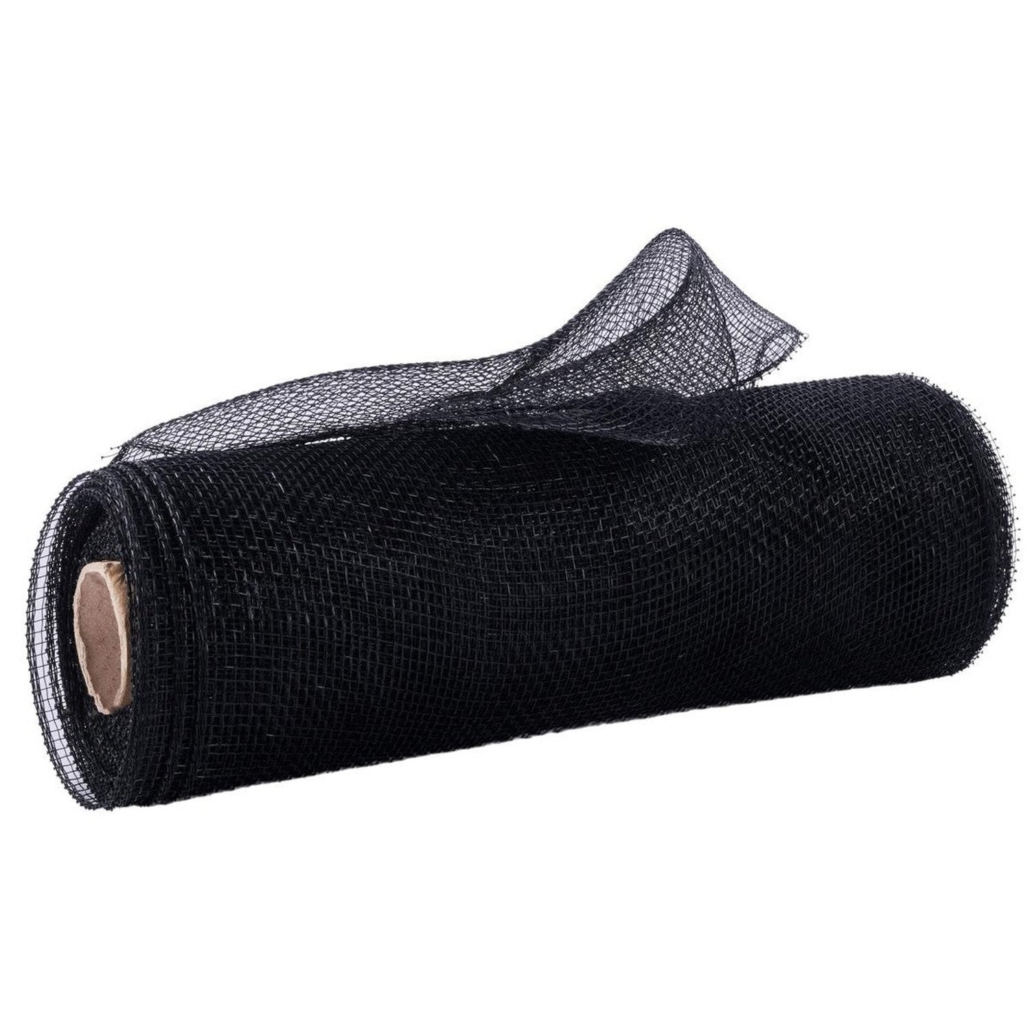 Shop For 10in Poly Deco Mesh: Black (10 Yards)