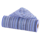 Shop For 10in Vertical Multicolor Stripe Mesh: Royal/Navy/White (10 Yards)