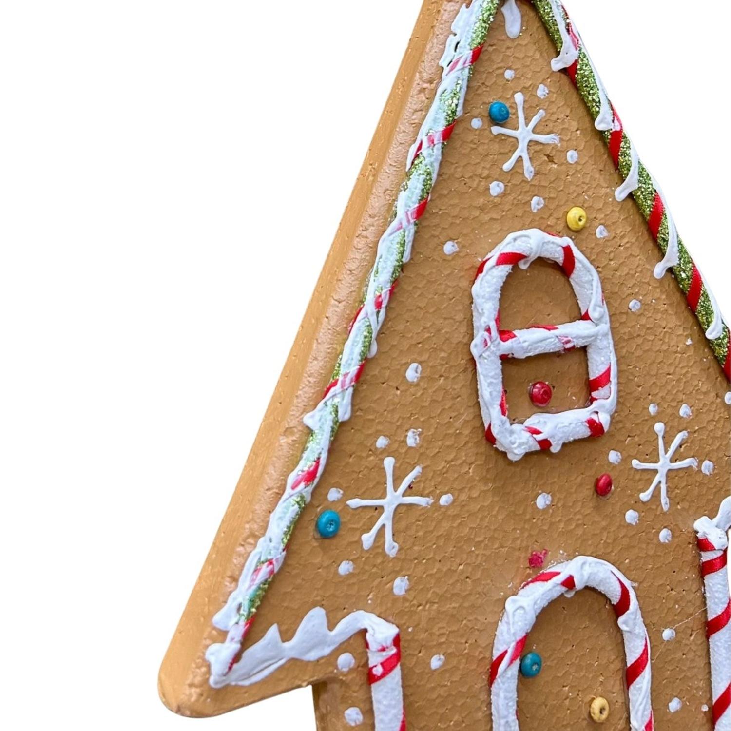 11" Gingerbread House Ornament