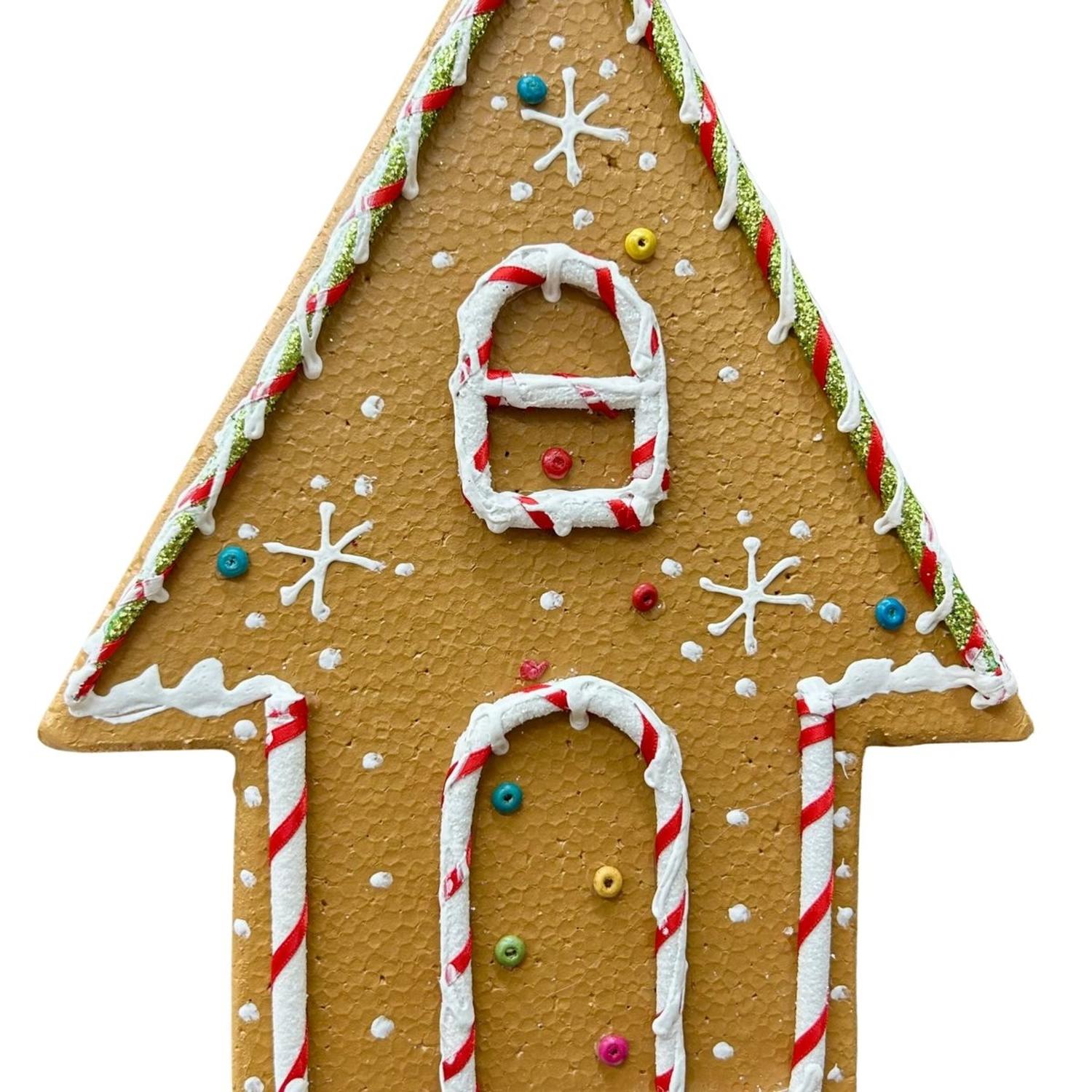 11" Gingerbread House Ornament