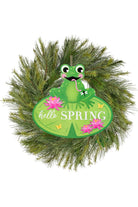 Shop For 11" Hello Spring Frog Sign