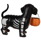 Shop For 11 inch Skelly Pup Paper Mache