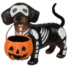 Shop For 11 inch Skelly Pup Paper Mache