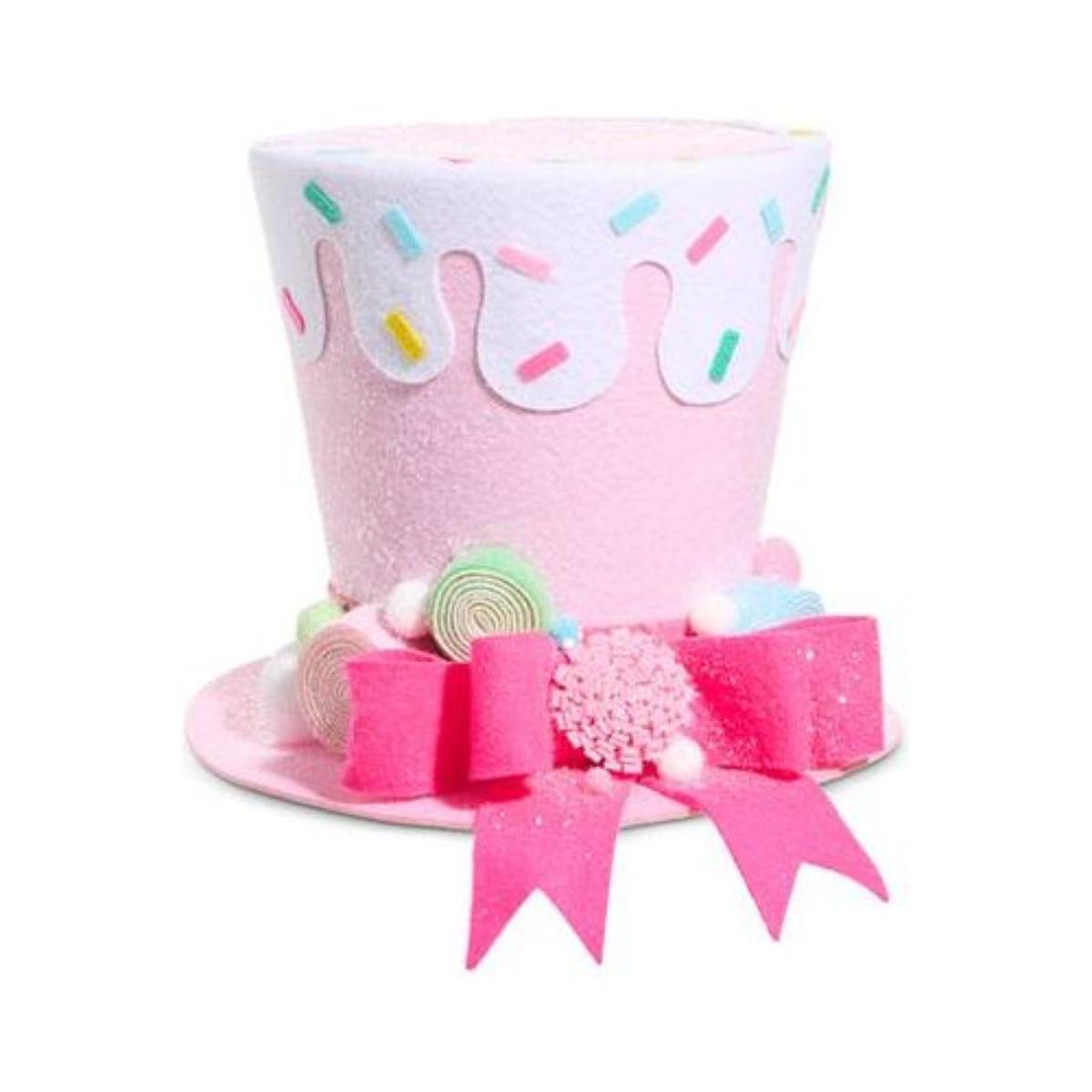 Shop For 11" Pink Sprinkles Top Hat