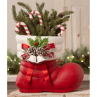 Shop For 11" Retro Red Santa Boot