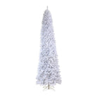 Shop For 11’ Slim White Artificial Christmas Tree