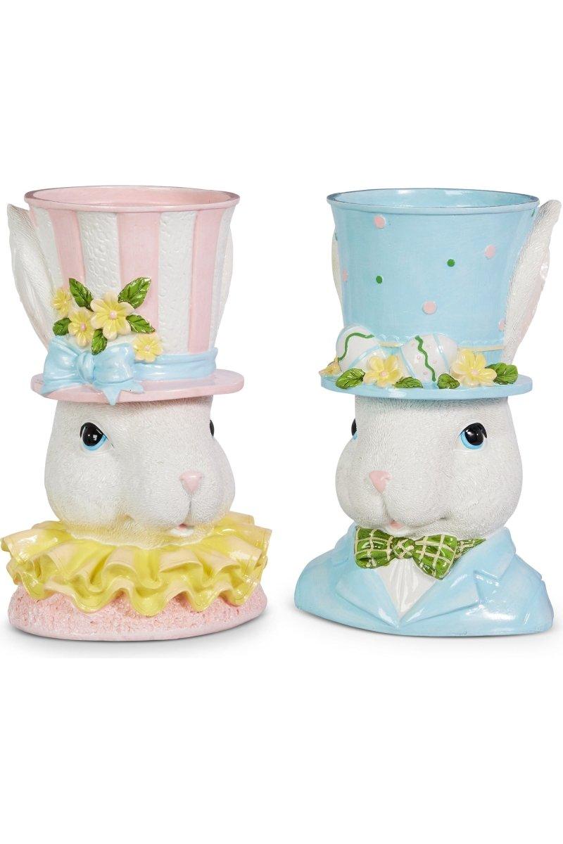 Shop For 11.5" Dapper Bunny Head Planter