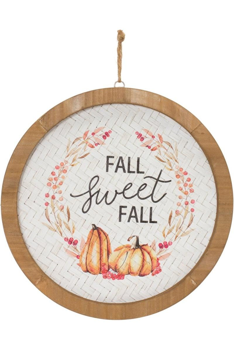 Shop For 11.5" Fall Plaque Signs (Set of 2) 87600DS
