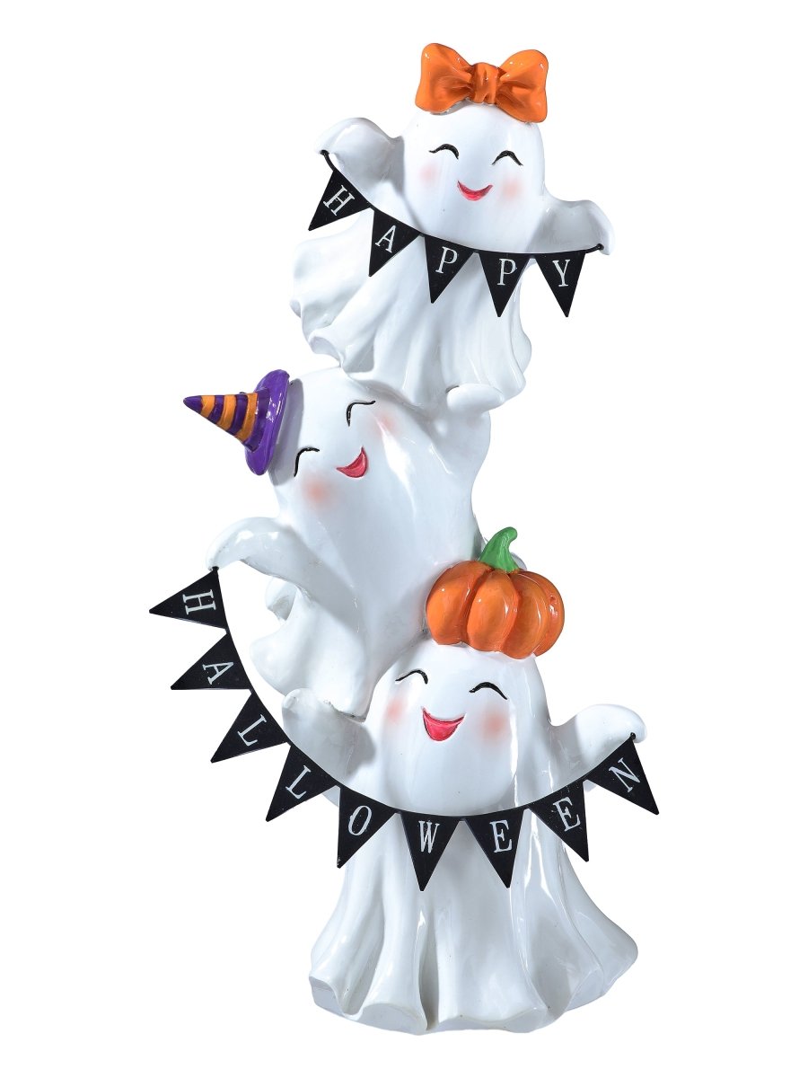 Shop For 11.5in Resin Ghost Three Stack Figurine