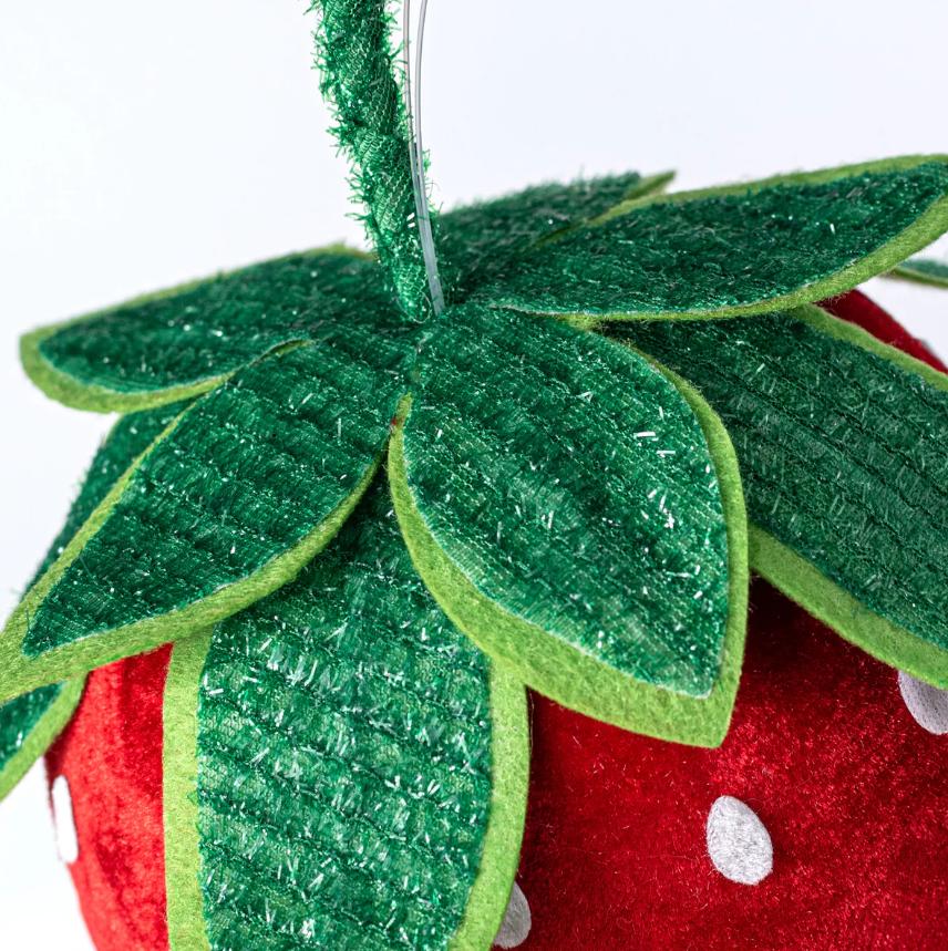 Shop For 11in Plush Strawberry Accent