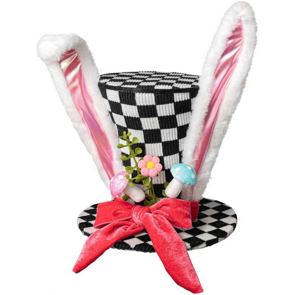 Shop For 12" Bunny Ear Top Hat: Checker