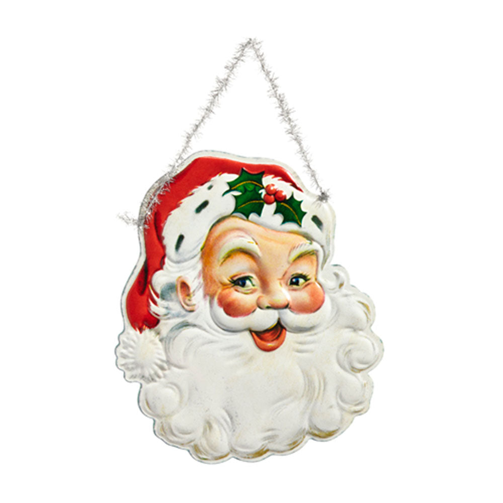 Shop For 12" Classic Santa Wall Ornament