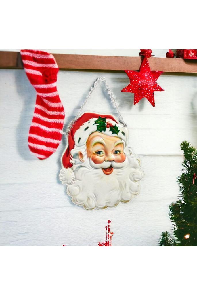 Shop For 12" Classic Santa Wall Ornament