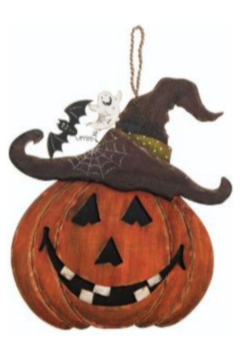 Shop For 12" Halloween Hanging Decor: Pumpkin TH00589