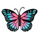 12" Metal Embossed Butterfly: Pink Monarch