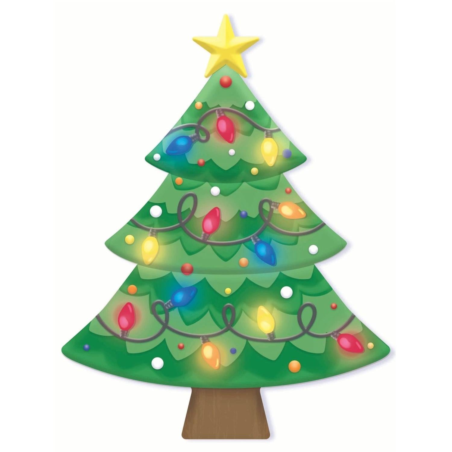 Shop For 12" Metal Embossed Hanger: Christmas Lights